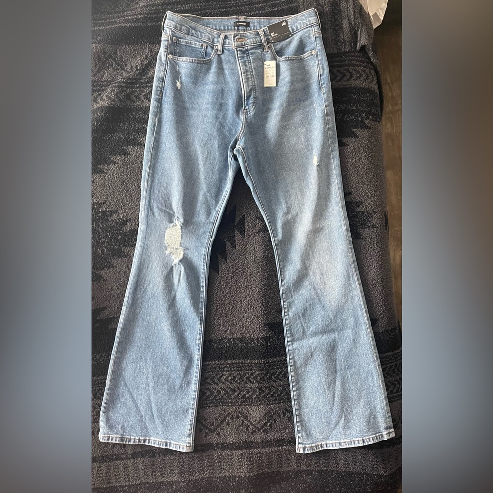 Express Boot Cut High Rise Jeans